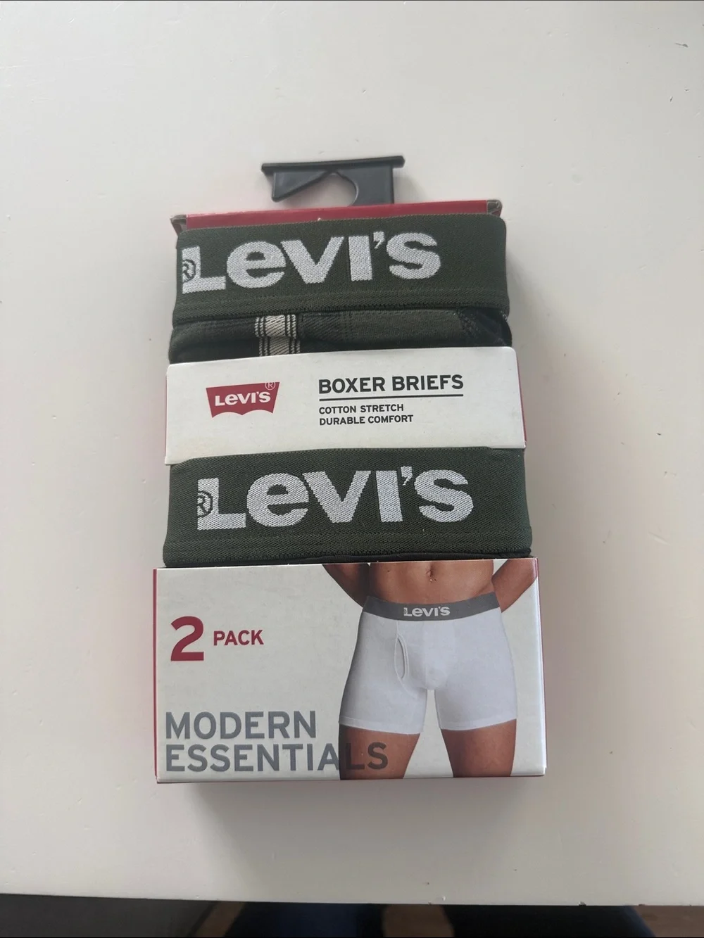 New with Tags 2 - 2 Pack Levi’s Boxer Briefs Size M